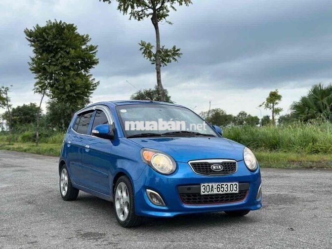 Kia Morning 2009 Xanh Tự động