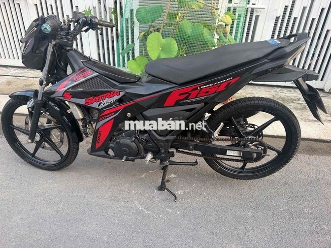 Suzuki Satria 150 Đen Zin êm Mâm 5 cây