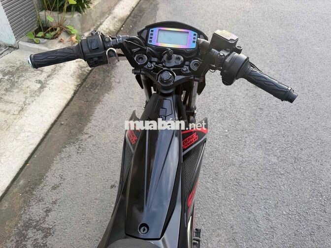 Suzuki Satria 150 Đen Zin êm Mâm 5 cây