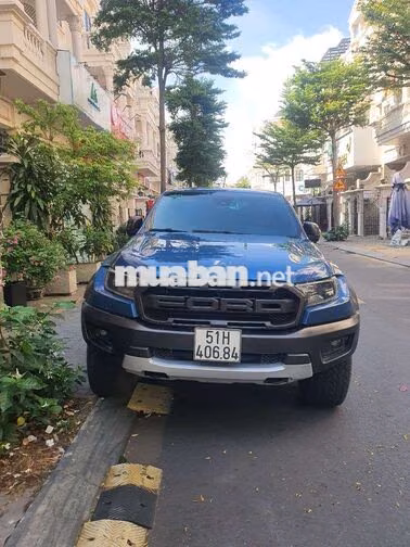 Ford Ranger Raptor 2020 Xanh