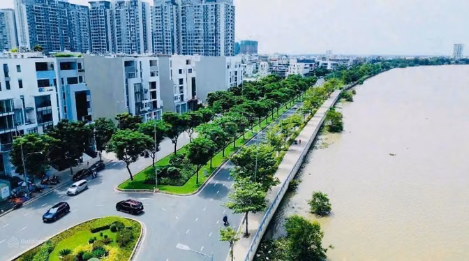 Bán đất 15x23 view sông Sài Gòn Mặt tiền Trần Quý Kiên Thạnh Mỹ Lợi Q2