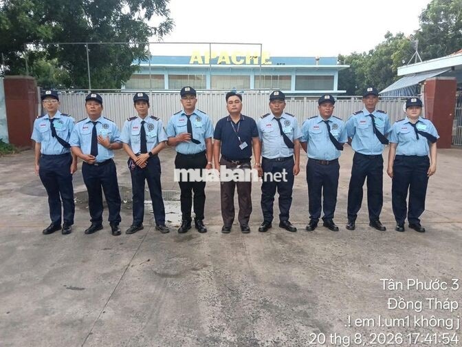 LONG HẢI SECURITAS-TUYỂN 40 BẢO VỆ KCN LONG GIANG