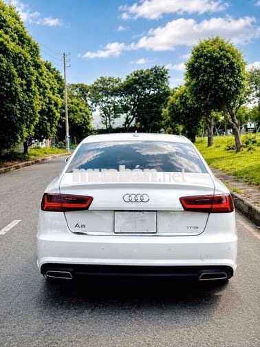 Audi A6 1.8 TFSI 2017 Trắng Da Gỗ