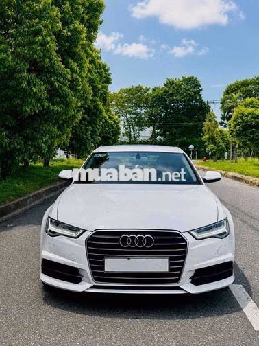 Audi A6 1.8 TFSI 2017 Trắng Da Gỗ