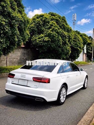 Audi A6 1.8 TFSI 2017 Trắng Da Gỗ