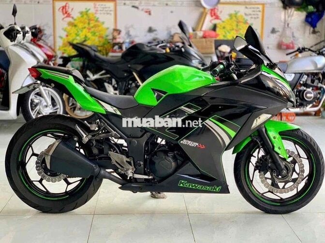 Kawasaki Ninja 300 abs 2017 Đen, Xanh lá
