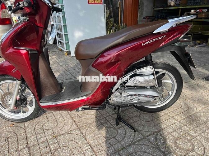 Honda Vision 2025 Cao Cấp màu Đỏ