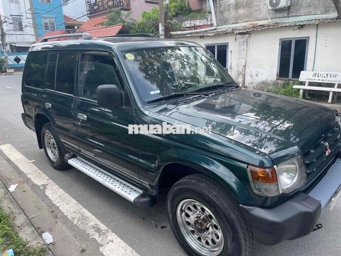 Mitsubishi Pajero v33 2003 Xanh vỏ dưa 7 chỗ