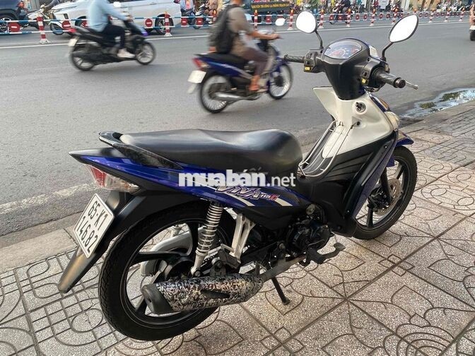 Suzuki Viva Fi 2015 Xanh trắng