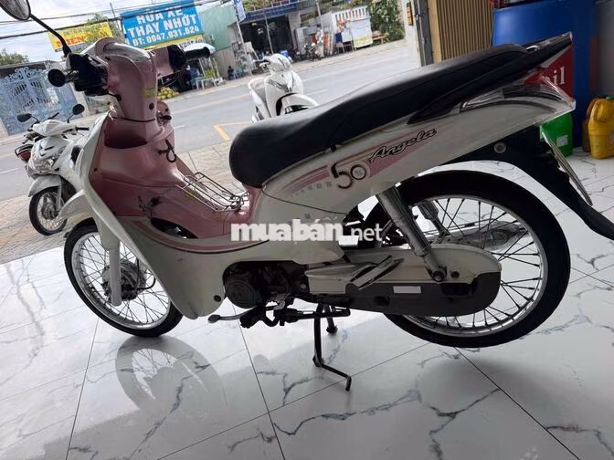 SYM Angela 50cc Trắng hồng