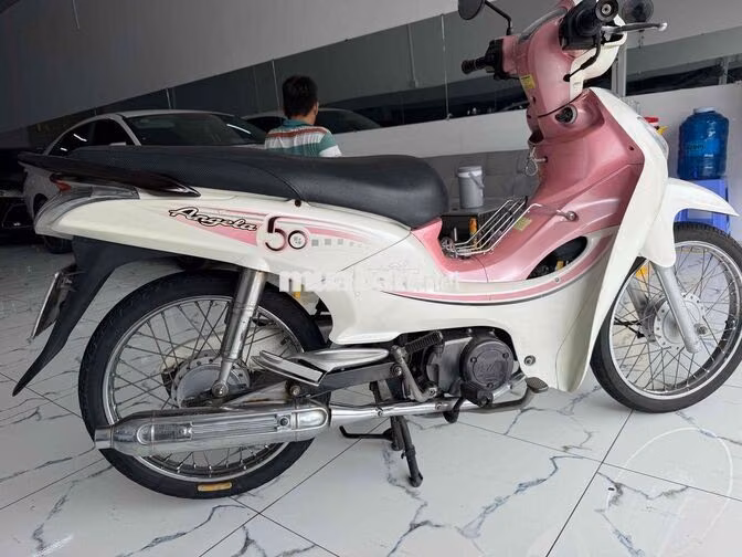 SYM Angela 50cc Trắng hồng