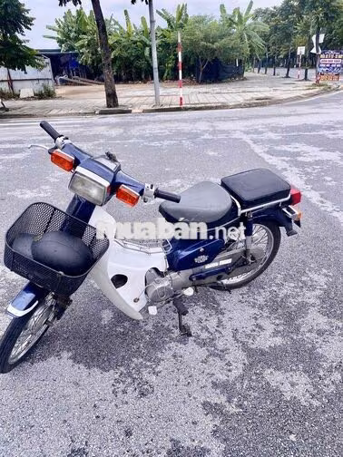 Honda Super Cub 70 Custom Xanh Trắng