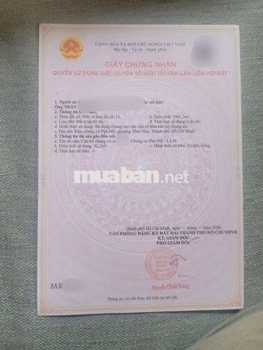 Căn hộ Phú Mỹ. Em gái U50 vay nóng tiệm cầm đồ giá tan nát