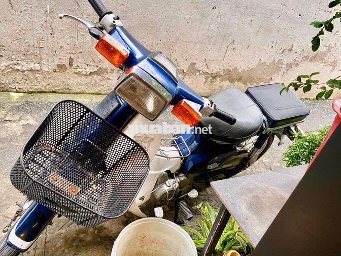 Honda Super Cub 70 Custom Xanh Trắng