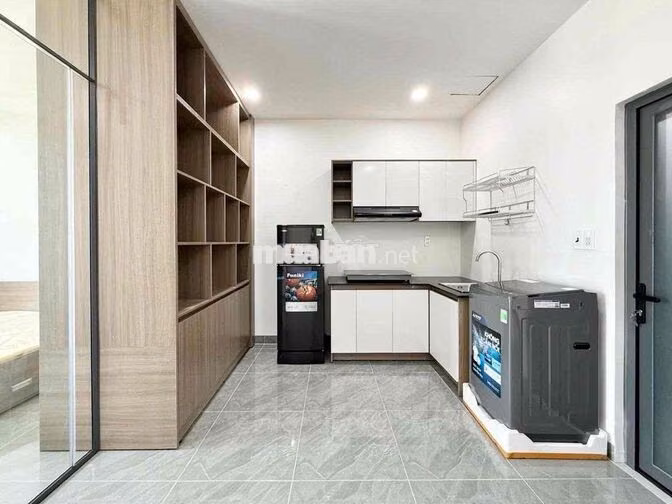 CHO THUÊ CHUNG CƯ MINI 1 PHÒNG NGỦ TÁCH BẾP, BAN CÔNG NHƯ HÌNH