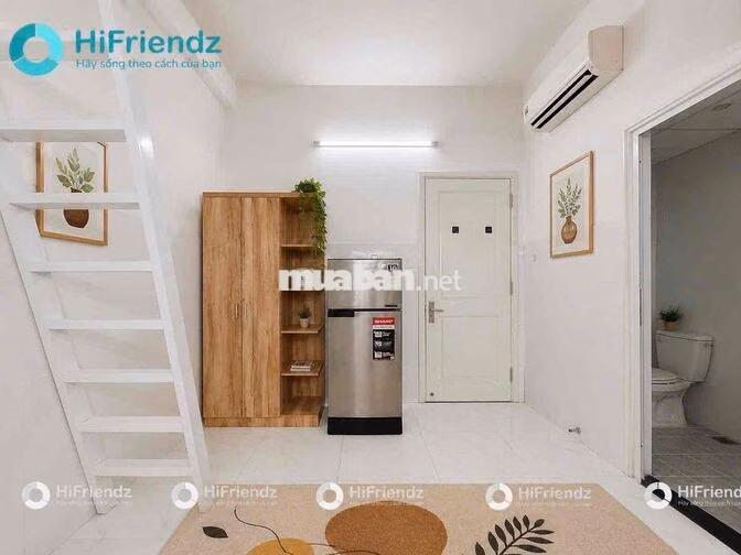 Cho thuê chung cư mini sinh viên Bình Thạnh rộng 30m2 Ngã tư hàng xanh