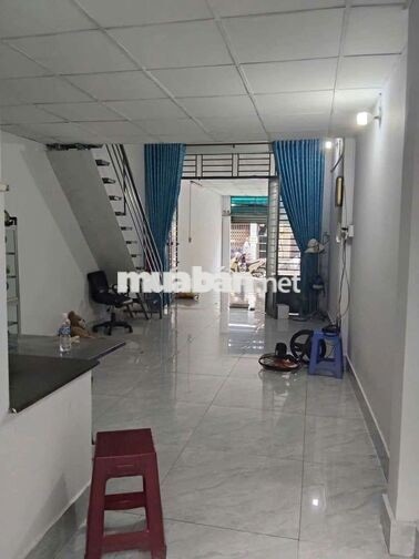 cần cho thuê nhà mặt tiền TTN 11.chợ Lạc quan.DT 4x20 gác lửng 7 triệu