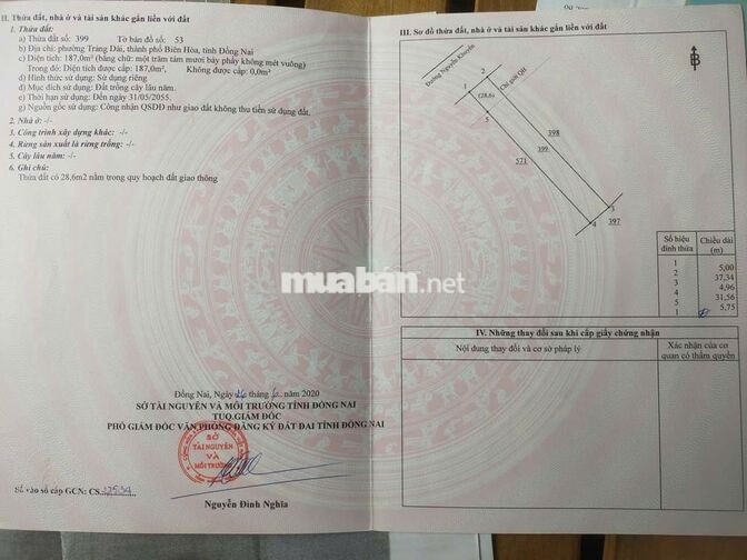 🏡 CHÍNH CHỦ CẦN BÁN ĐẤT P. TRẢNG DÀI – ĐỒNG NAI