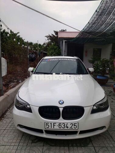 BMW 525i E60 Trắng
