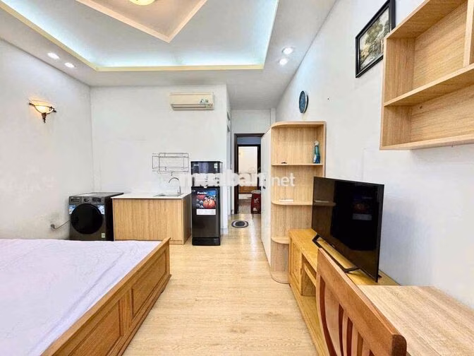 🔥Căn Hộ Studio Full NT - Cửa Sổ - Ban Công - Máy Giặt Riêng