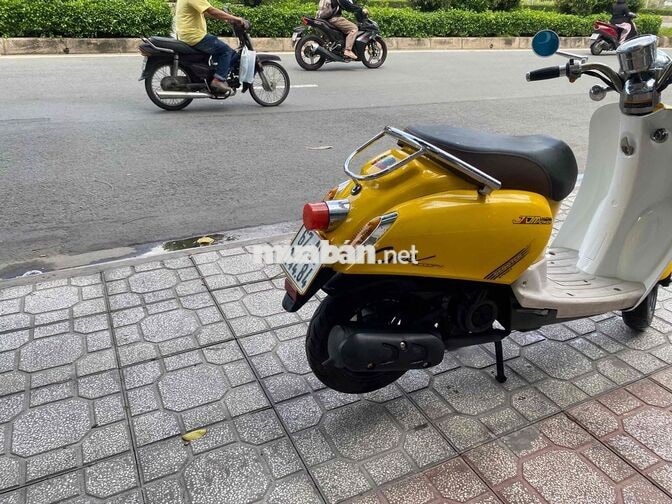 Honda Cree Scoopy 50cc Vàng trắng