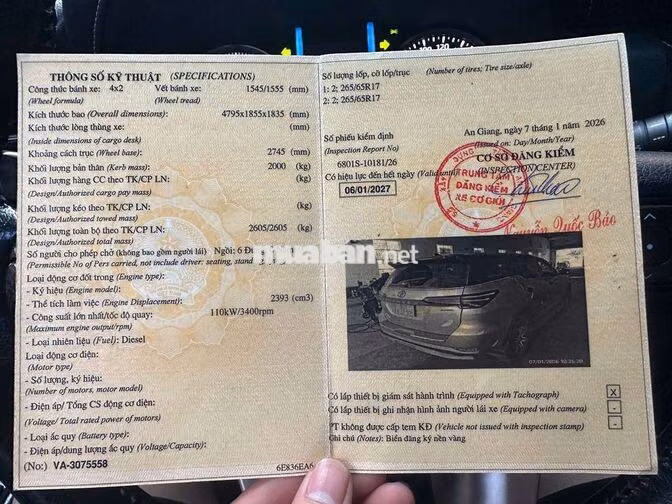 Toyota Fortuner 2021 Bạc 89399 km