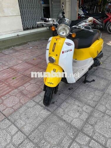 Honda Cree Scoopy 50cc Vàng trắng