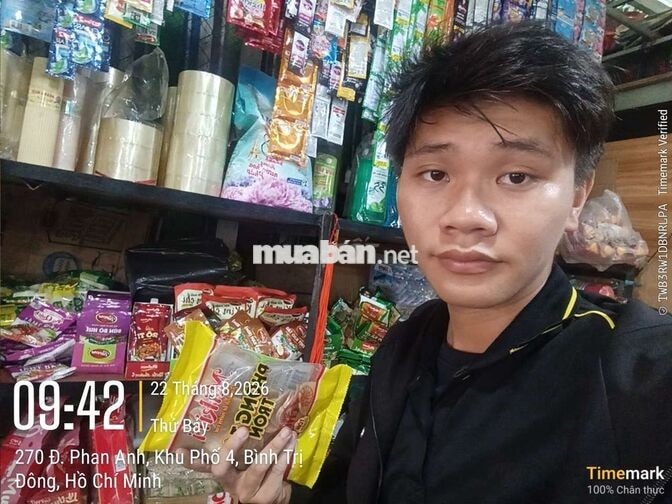 Tuyển 2 NV bán hàng khu vực Bình Tân Bình Chánh