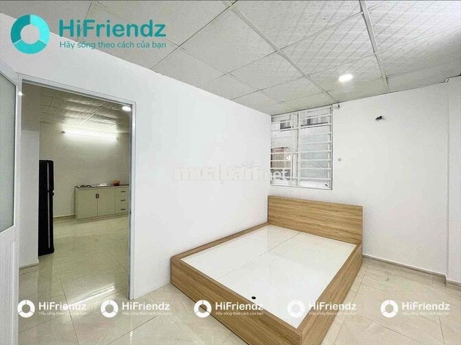 1 PHÒNG NGỦ TÁCH BẾP - FULL NỘI THẤT - NGAY CHỢ HOÀNG HOA THÁM