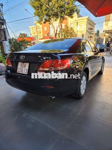 Toyota Camry 2.4G 2007 Đen Tự động 120.000 km
