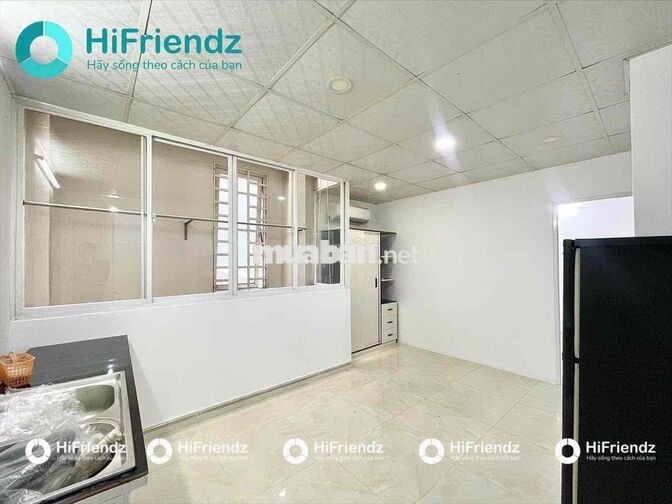 1 PHÒNG NGỦ TÁCH BẾP - FULL NỘI THẤT - NGAY CHỢ HOÀNG HOA THÁM