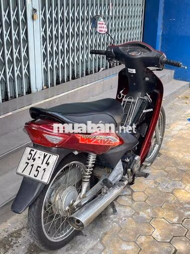 Honda Wave A 100 Đỏ Cực ngon êm ru. Bstp