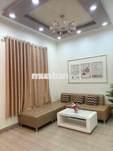 Cho thuê nhà 1 trệt 2 lầu, đầy đủ nội thất, giá 12 triệu
