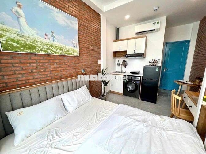 📌CĂN HỘ NGUYỄN TRÃI Q.1, STUDIO BALCONY - MÁY GIẶT RIÊNG - FULL NT
