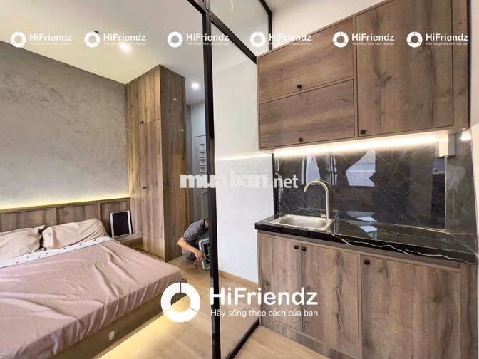 1PN TÁCH BẾP BAN CÔNG / STUDIO FULL NT – GẦN QUẬN 5