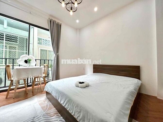 📌CĂN HỘ LÊ THỊ RIÊNG Q.1, STUDIO BALCONY - THANG MÁY - FULL NỘI THẤT