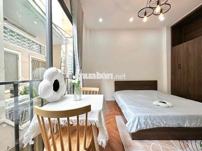 📌CĂN HỘ LÊ THỊ RIÊNG Q.1, STUDIO BALCONY - THANG MÁY - FULL NỘI THẤT