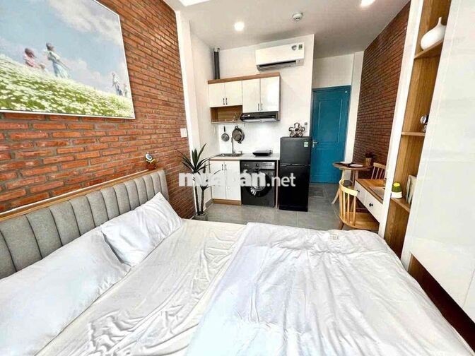 📌CĂN HỘ NGUYỄN TRÃI Q.1, STUDIO BALCONY - MÁY GIẶT RIÊNG - FULL NT