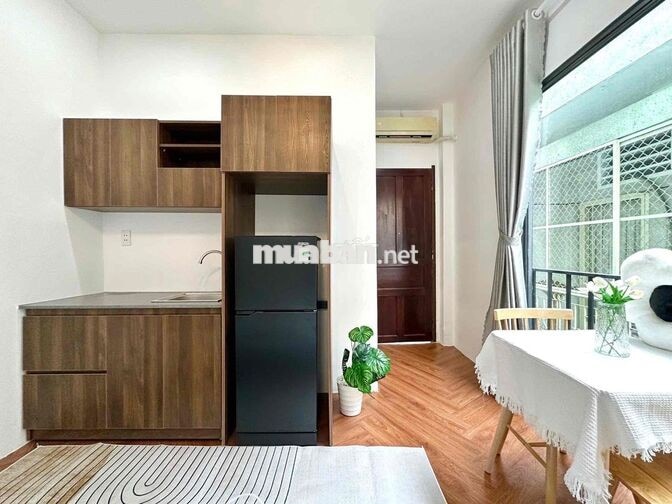 📌CĂN HỘ LÊ THỊ RIÊNG Q.1, STUDIO BALCONY - THANG MÁY - FULL NỘI THẤT