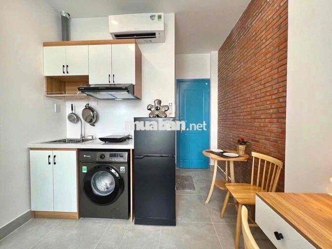 📌CĂN HỘ NGUYỄN TRÃI Q.1, STUDIO BALCONY - MÁY GIẶT RIÊNG - FULL NT