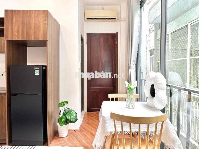 📌CĂN HỘ LÊ THỊ RIÊNG Q.1, STUDIO BALCONY - THANG MÁY - FULL NỘI THẤT