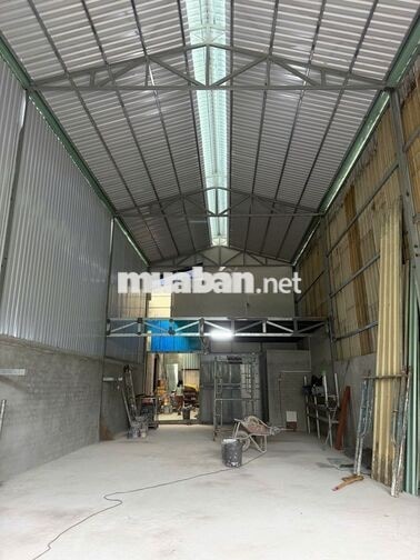 🏭 CHO THUÊ NHÀ XƯỞNG – CAO THOÁNG, RỘNG RÃI, HẺM XE TẢI 5 TẤN QUAY ĐẦU