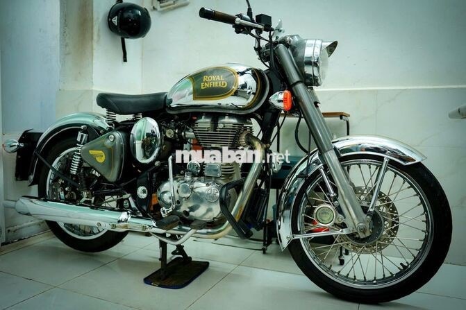 Royal Enfield Classic 500 Chrome Xám