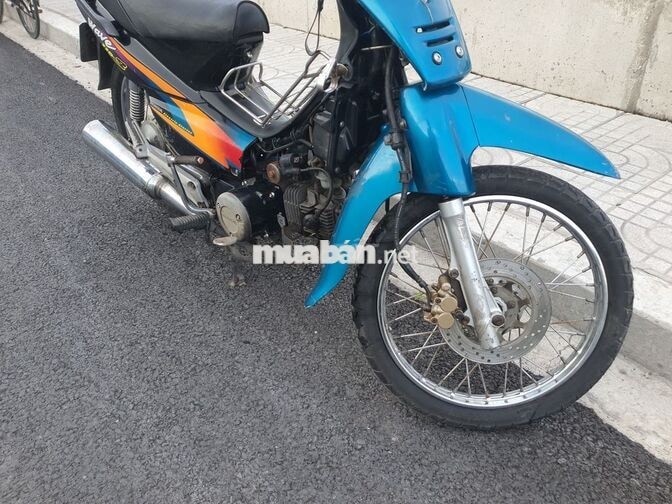 HONDA WAVE THÁI 110 ..2000 Xanh đen
