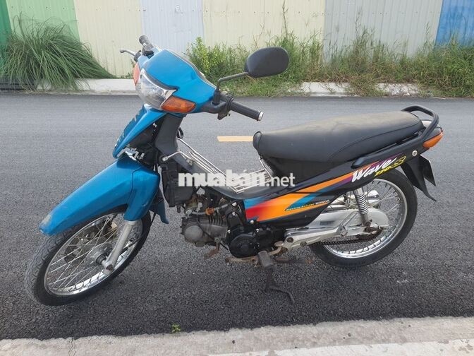 HONDA WAVE THÁI 110 ..2000 Xanh đen