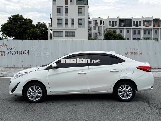 Toyota Vios 2020 CVT Trắng 130000 km