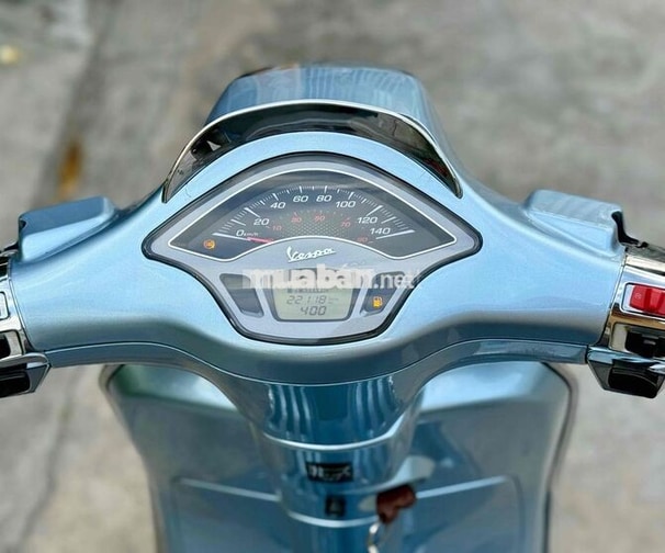 Vespa Sprint 2015 Xanh băng kiểg Bstp 9 chủ