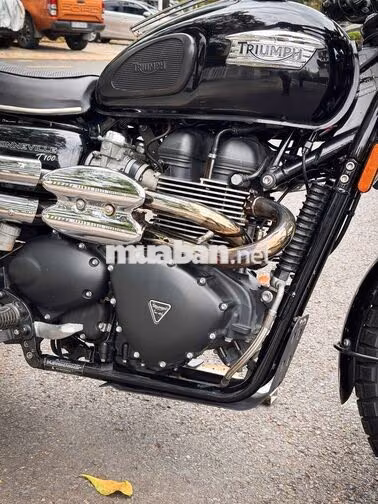 Triumph Bonneville T100 2016 Đen 6900 km