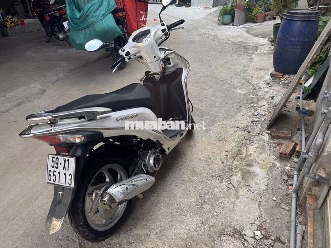 Honda Vision 2015 Trắng Nữ