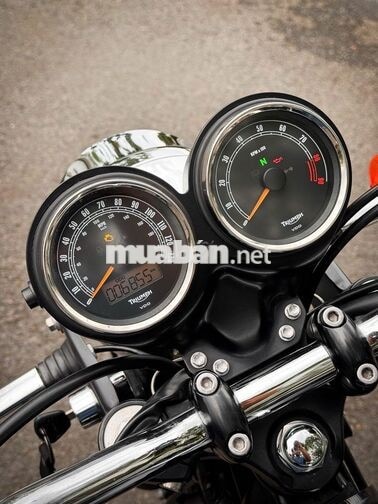 Triumph Bonneville T100 2016 Đen 6900 km